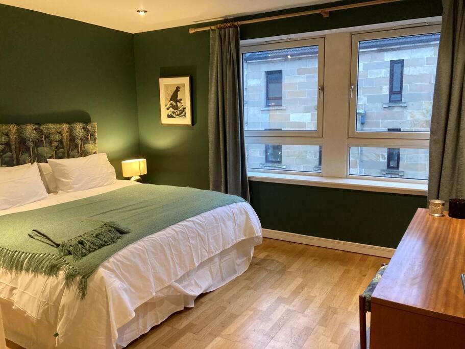 Stylish 2 Bed Accessible Flat Perfect Location Glasgow Exterior foto